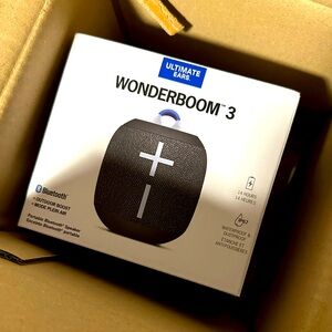 NIB sealed Wonderboom 3 Ultimate Ears speaker